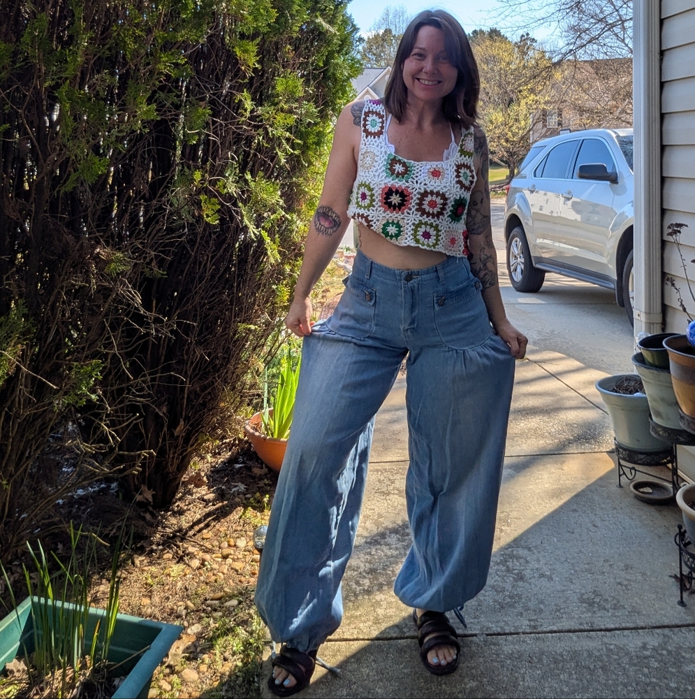 Wide-Leg Jeans Barrel Jeans